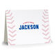 Baseball Folded Note Cards Image 1 of 6